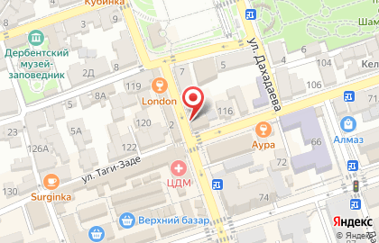 Салон сотовой связи ANDROID shop в Махачкале на карте