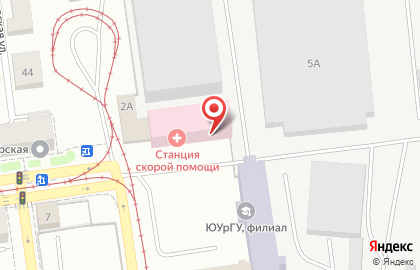 Главное управление ФСИН России по Челябинской области Уголовно-исполнительная инспекция в Челябинске на карте