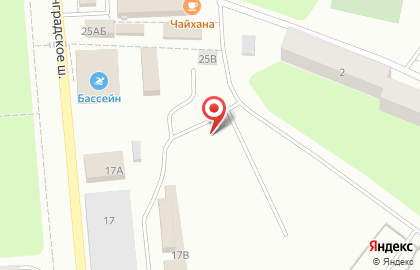 Автостоянка на Ленинградском шоссе (Гатчинский район), 17а на карте