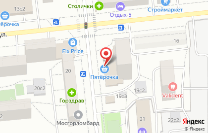 Магазин Владимирский Стандарт в Москве на карте