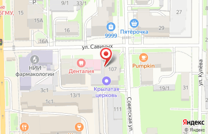 Аптека.ру на улице Савиных на карте