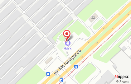 АГЗС на площади Металлургов на карте
