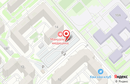 Автостоянка на ул. Урванцева, 10/3 на карте