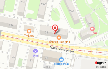 Кафе быстрого питания Чебуречная №1 на карте