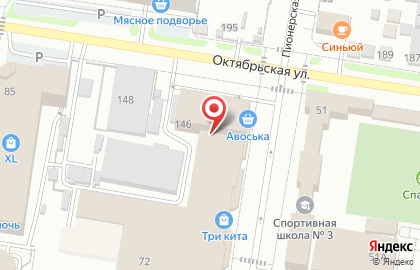 Levall на Октябрьской улице на карте