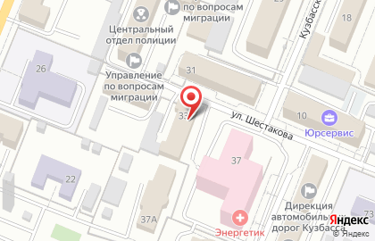 Третейский суд на Кузбасской улице на карте