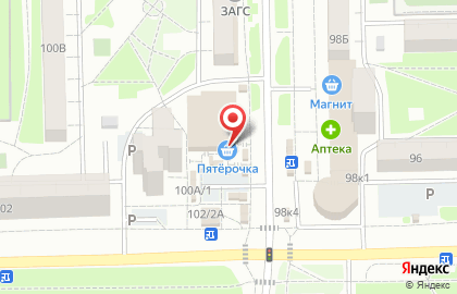 Детский развлекательный центр Улыбка в Советском округе на карте