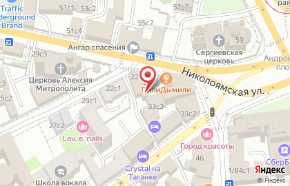 Московская ассоциация предпринимателей на карте