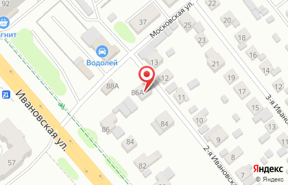 Сервисный центр Феникс на Ивановской улице на карте