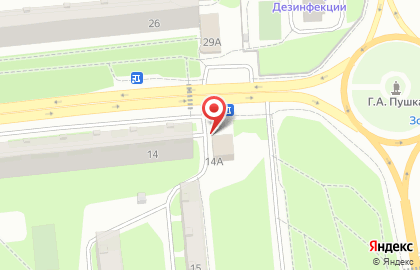 Бисер в Пушкино на карте