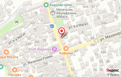 Мини-маркет Мега на карте