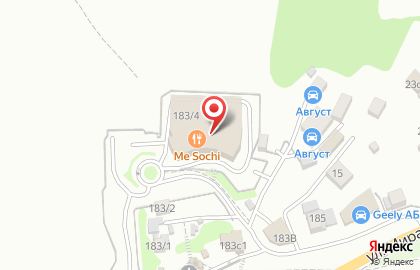 Ресторан Me Sochi на карте