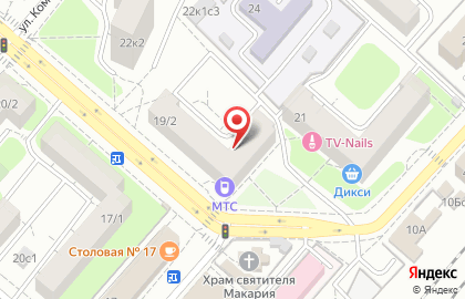 Мобильные Телесистемы (мтс) на Бабушкинской (проезд Анадырский) на карте