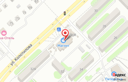 Сириус GSM на улице Колотилова на карте