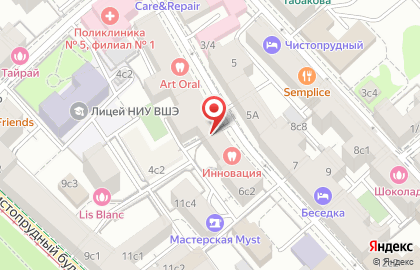 Школа вокала Vocal-Mix на улице Жуковского на карте