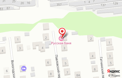 Русская баня в Белгороде на карте