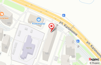 Салон красоты Красотка в Октябрьском районе на карте