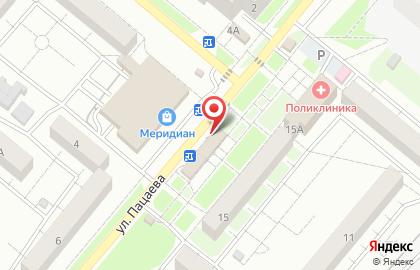 Кондитерский магазин Винни Пух на улице Пацаева на карте