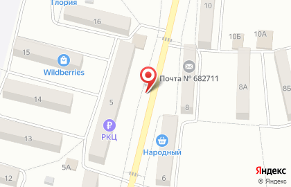 Почта Банк в Хабаровске на карте