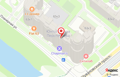 Продуктовый магазин в Санкт-Петербурге на карте
