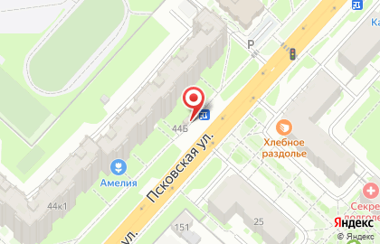 Банкомат СберБанк на Псковской улице, 44 к 1 на карте