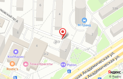 Мир улыбки на Михалковской улице на карте