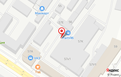 Грузовой автосервис Ситком на карте