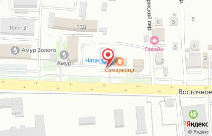 Магазин автозапчастей Hatar на ​Восточном шоссе на карте