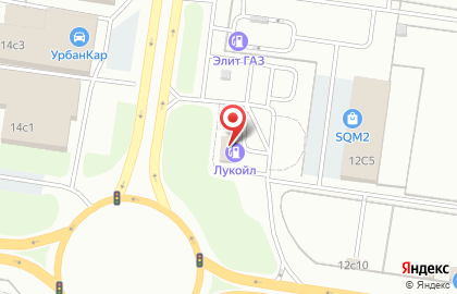 СТО Лукойл в Автозаводском районе на карте