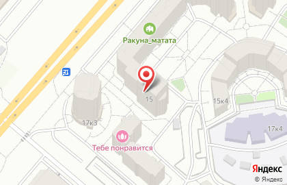 Строительная компания Технострой на проспекте Комарова на карте