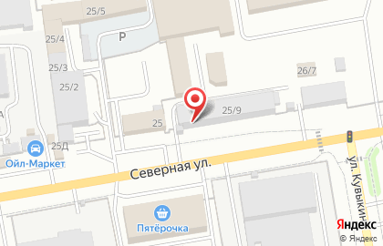 Производственная компания Вымпел на Северной улице на карте