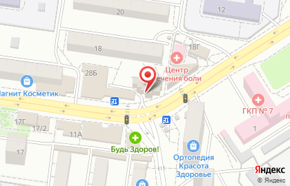 Воронежский филиал Банкомат, КБ Роспромбанк на улице Писателя Маршака на карте
