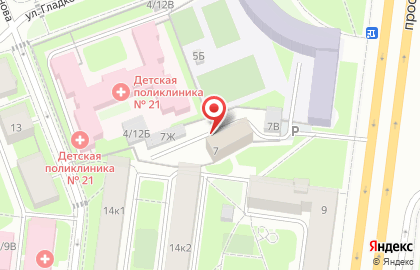 Санрайз на проспекте Стачек на карте