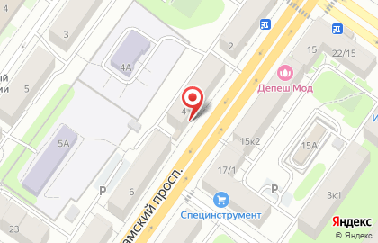 Коммерческий банк Ренессанс Кредит на Волоколамском проспекте на карте