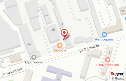 Экспресс-Транс, ООО на улице Шолохова на карте