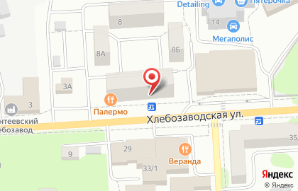 Магазин керамической плитки Плиткин дом на Хлебозаводской улице на карте