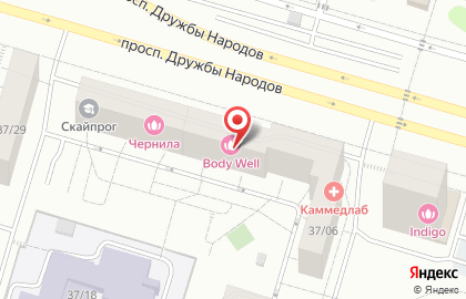 Велнес-клуб Oksana Bodywell на карте