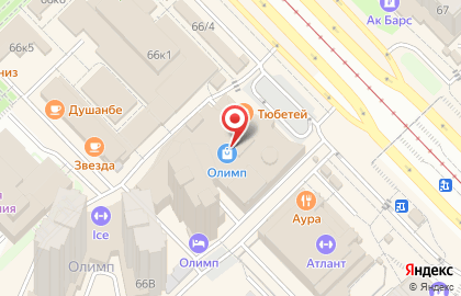 Туристическое агентство TUI в ТЦ Олимп на карте