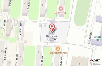 Детский сад №65 в Челябинске на карте