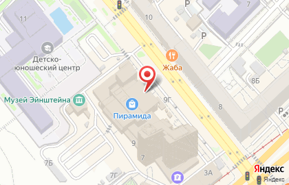 Автомат по продаже контактных линз ОптикЦентр на Краснознаменской улице на карте