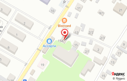 Супермаркет Продовольственный на карте