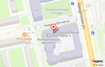 Банкомат Быстробанк на Университетской улице на карте