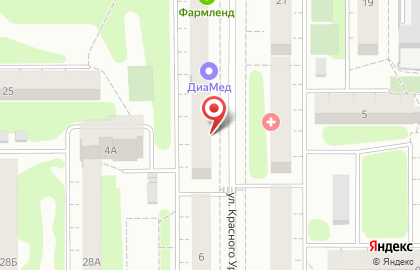 Автомагазин Министр на улице Красного Урала на карте