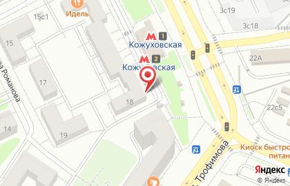 Магазин суши Суши wok на Южнопортовой улице, 18 на карте