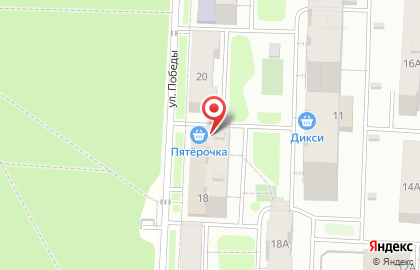 Супермаркет Пятёрочка в Москве на карте