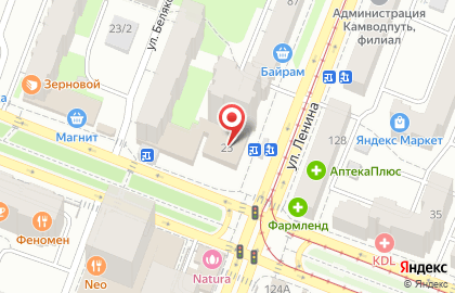 ЗАО Банк ВТБ 24 на улице Ленина на карте
