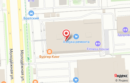 Салон мягкой мебели Москва на Молодёжной улице на карте