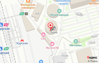 Московский центр регистрации на карте