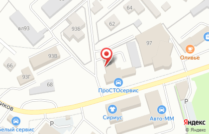 Автосервис по удалению катализаторов Выхлопной на карте