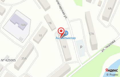 Продуктовый магазин на Пролетарской, 18 на карте